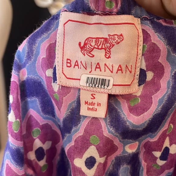 Banjanan Halo Top in Surreal Dream Granada Pink Purple Small - Picture 7 of 10